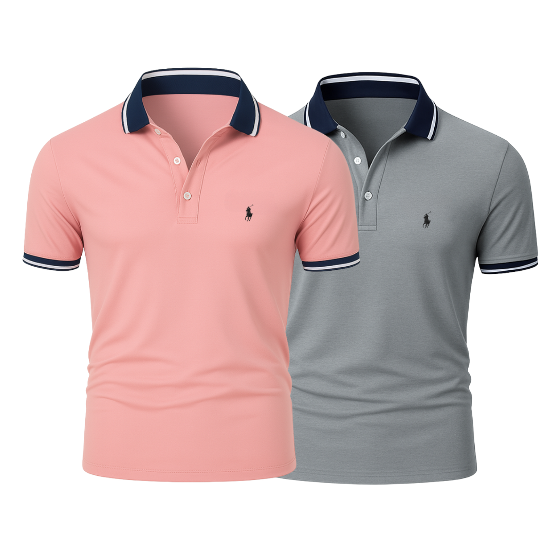 (BUY 1, GET 2) - Premiere Polo Shirt Kit – Professional Line by R&L (2-Pack)