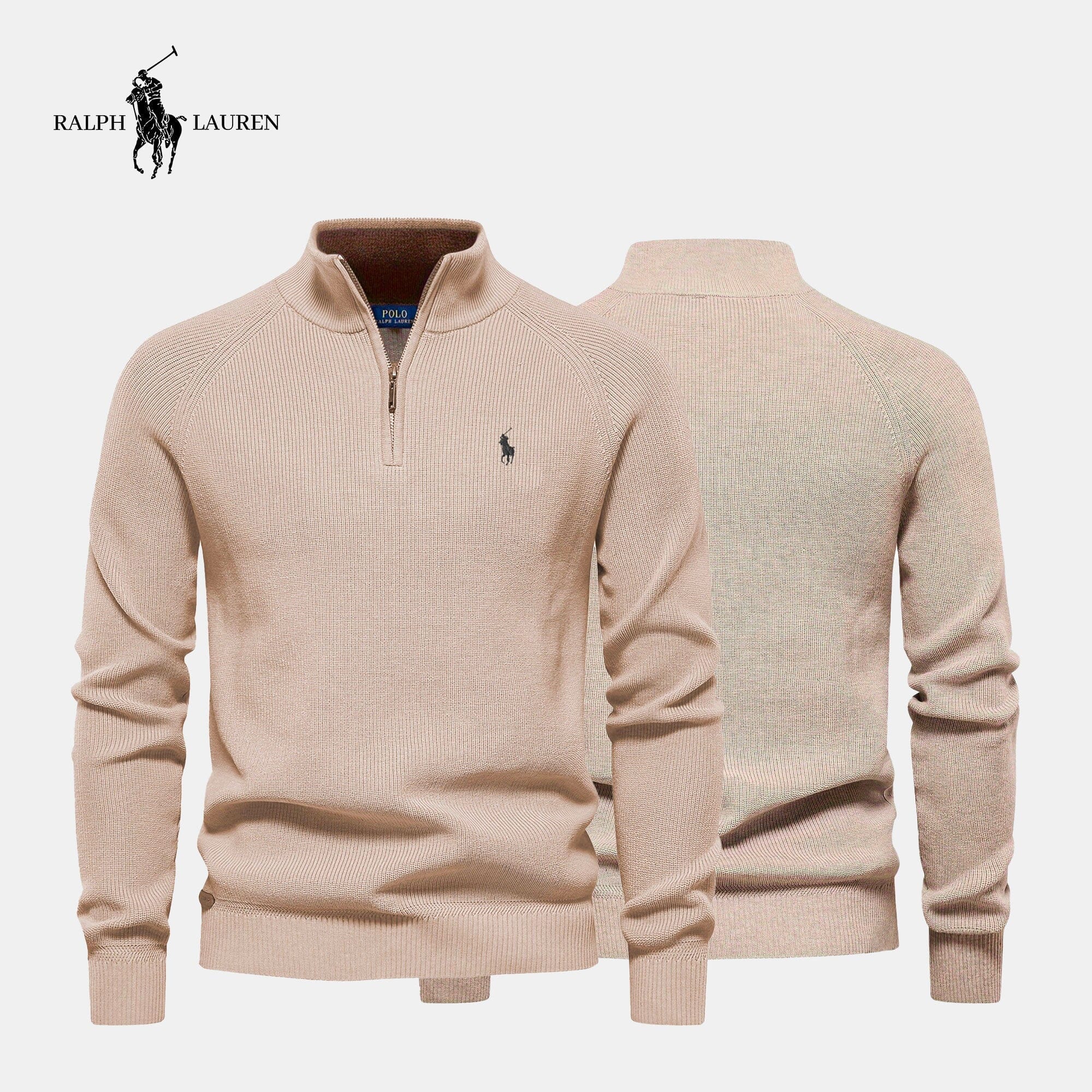 R&L Zip Neck Sweater (CLEARANCE) - Limited Stock