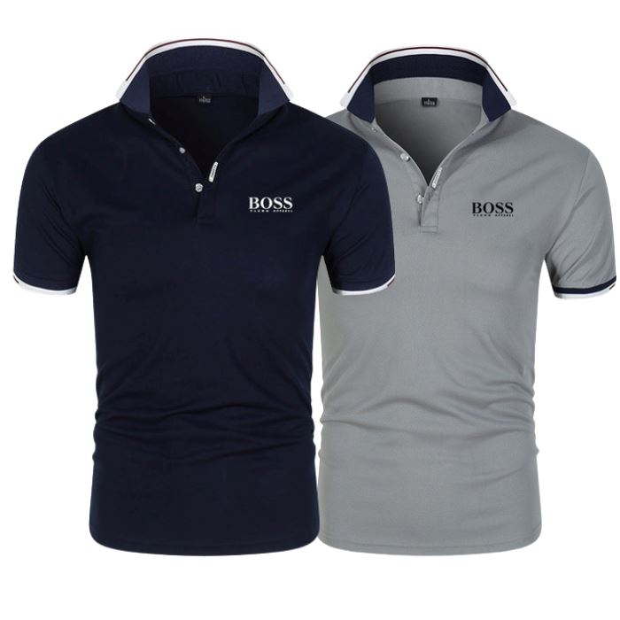 [BUY 1 GET 2] Premiere Essential Bоѕѕ Polo Shirts (2-Pack)